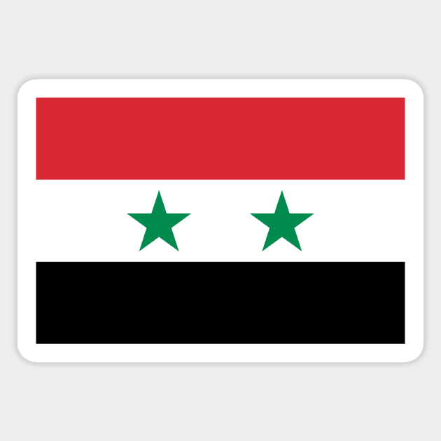 Syria Sticker by Wickedcartoons